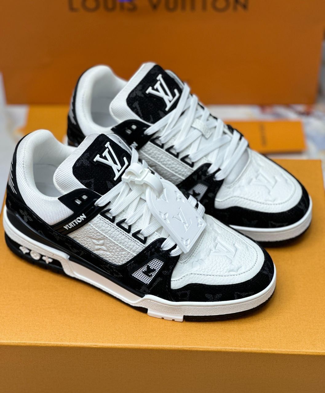 LV Trainer Sneaker - Black